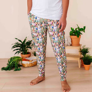 Baby Kids Bamboo Pajamas — Gang's All Hare Men's Pants — Image 1