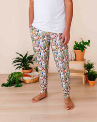 Baby Kids Bamboo Pajamas — Gang's All Hare Men's Pants — Image 1