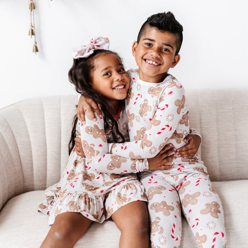 Bums & Roses - Baby & Kids Bamboo Pajamas - Baking Spirits Bright Girls Dress - Image 29