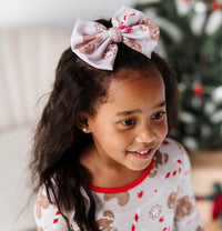 Baby Kids Bamboo Pajamas — Baking Spirits Bright Nylon Bow — Image 1