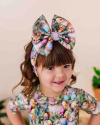 Baby Kids Bamboo Pajamas — Gang's All Hare Biggie Bow — Image 1