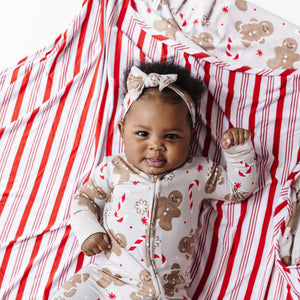 Baby Kids Bamboo Pajamas — Baking Spirits Bright Bum Bum Blanket — Image 1