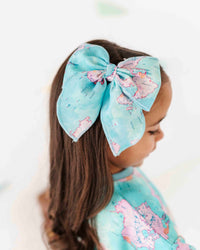 Baby Kids Bamboo Pajamas — For What It's Earth Woven Alligator Clip — Image 1