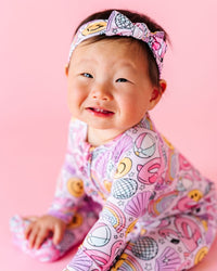 Baby Kids Bamboo Pajamas — Could've Pooled Me Headwrap — Image 1
