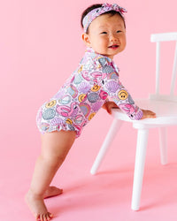 Baby Kids Bamboo Pajamas — Could've Pooled Me Rash Guard One Piece Swimsuit — Image 1