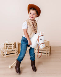 Baby Kids Bamboo Pajamas — Cowboy Accessories Set — Image 1