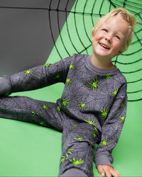 Baby Kids Bamboo Pajamas — Crawl Me Maybe Relaxed Fit Jogger Set — Image 1