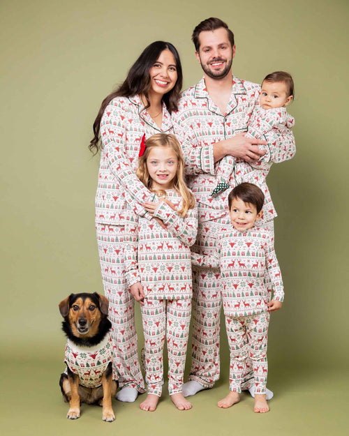 Baby Kids Bamboo Pajamas — Deer to Dream Long Sleeve Pajama Set — Image 10