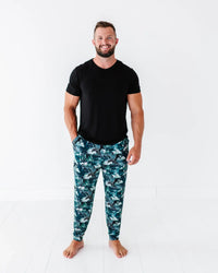 Baby Kids Bamboo Pajamas — Dem Dragons Men's Lounge Pants — Image 1