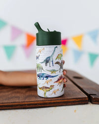 Baby Kids Bamboo Pajamas — Simple Modern Summit Tumbler - 14 oz : Dinomite — Image 1