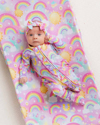 Baby Kids Bamboo Pajamas — Dream in Color Changing Pad Cover — Image 1