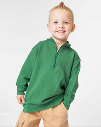 Baby Kids Bamboo Pajamas — 1/4 Zip Pullover Sweatshirt — Image 1