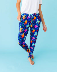 Baby Kids Bamboo Pajamas — Drop It Like It's Haunt Women's Pants — Image 1