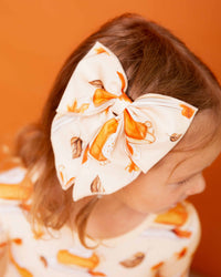 Baby Kids Bamboo Pajamas — Easy As Pie Woven Alligator Clip — Image 1