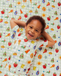 Baby Kids Bamboo Pajamas — The Very Hungry Caterpillar™ Bum Bum Blanket — Image 1