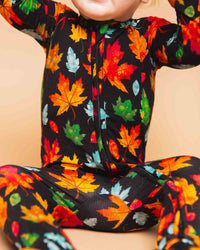 Baby Kids Bamboo Pajamas — Fallow The Leader Convertible Romper — Image 1