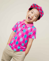 Baby Kids Bamboo Pajamas — Fore The Love Boys Polo — Image 1