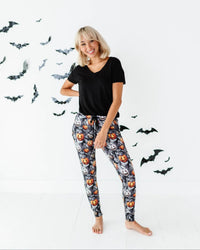 Baby Kids Bamboo Pajamas — Fright Club Women's Pants — Image 1