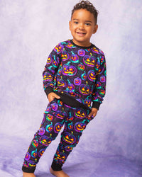 Baby Kids Bamboo Pajamas — Glow Getter Jogger Set — Image 1
