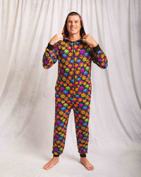 Baby Kids Bamboo Pajamas — Glow Hard or Glow Home Adult Romper — Image 1
