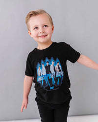 Baby Kids Bamboo Pajamas — Backstreet Boys Classic Band T-Shirt — Image 1