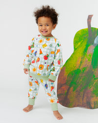 Baby Kids Bamboo Pajamas — The Very Hungry Caterpillar™ Relaxed Fit Jogger Set — Image 1