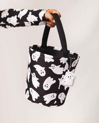 Baby Kids Bamboo Pajamas — Here Ghost Nothing Treat Basket — Image 1