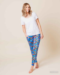 Baby Kids Bamboo Pajamas — Hot Wheels™ Full Throttle Women's Pants — Image 1