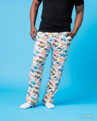 Baby Kids Bamboo Pajamas — Hot Wheels™ Rebel Racer Men's Pajama Pants — Image 1