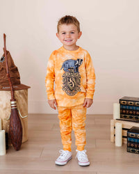 Baby Kids Bamboo Pajamas — Harry Potter™ Hufflepuff Jogger Set — Image 1