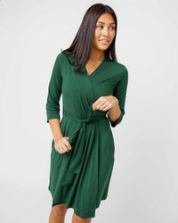 Baby Kids Bamboo Pajamas — Ever So Green Women's Robe — Image 1
