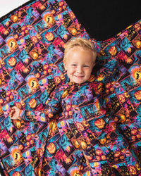 Baby Kids Bamboo Pajamas — I Haunt It That Way Bum Bum Blanket - Plush — Image 1