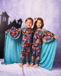 Baby Kids Bamboo Pajamas — I Haunt It That Way Bum Bum Blanket — Image 1