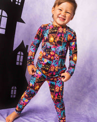 Baby Kids Bamboo Pajamas — I Haunt It That Way Pajama Set 2-Pack Bundle — Image 2