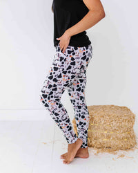 Baby Kids Bamboo Pajamas — In a Good Moo-D Women's Pants — Image 1