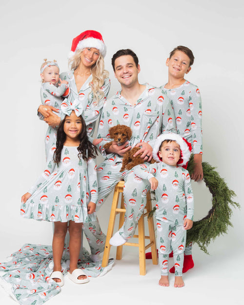 Baby Kids Bamboo Pajamas — Just BeClause Convertible Romper — Image 4
