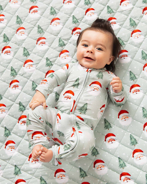 Baby Kids Bamboo Pajamas — Just BeClause Convertible Romper — Image 5