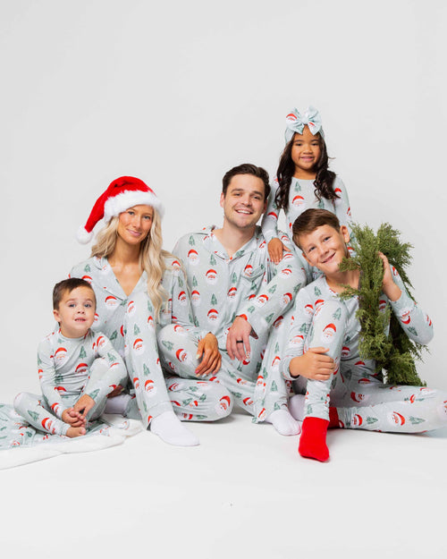 Baby Kids Bamboo Pajamas — Just BeClause Long Sleeve Pajama Set — Image 9