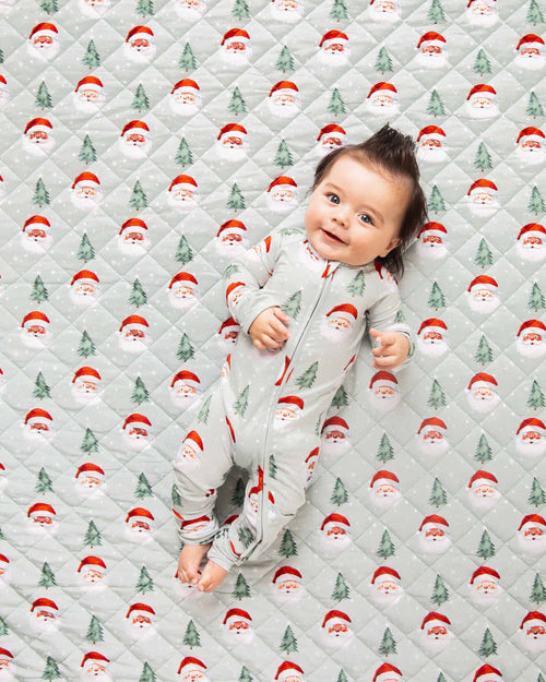 Baby Kids Bamboo Pajamas — Just BeClause Quilted Bum Bum Blanket - Adult — Image 3