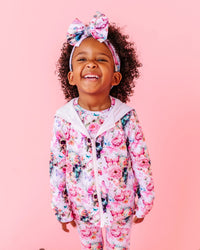 Baby Kids Bamboo Pajamas — Left Me On Dead Reversible Jacket — Image 1