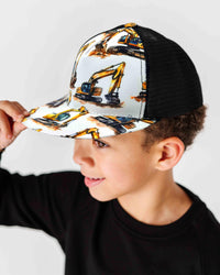 Baby Kids Bamboo Pajamas — Load & Behold Hat — Image 1