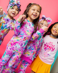 Baby Kids Bamboo Pajamas — My Little Pony™: A New Generation Two-Piece Pajama Set — Image 1
