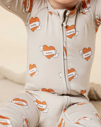 Baby Kids Bamboo Pajamas — Mama Knows Convertible Romper — Image 1