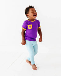 Baby Kids Bamboo Pajamas — Meekah Two-Piece Set — Image 1