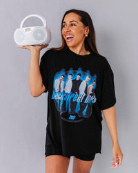 Baby Kids Bamboo Pajamas — Backstreet Boys Classic Band Women's Oversized T-Shirt — Image 1