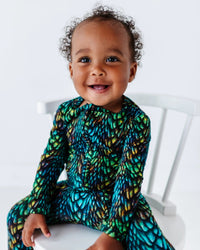 Baby Kids Bamboo Pajamas — Mother of Dragons Romper — Image 1