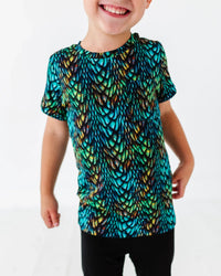 Baby Kids Bamboo Pajamas — Mother of Dragons T-Shirt — Image 1