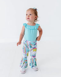 Baby Kids Bamboo Pajamas — My Little Pony™: Classic Top & Bell Bottoms Set — Image 1