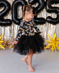 Baby Kids Bamboo Pajamas — New Years 2025 Tulle Tutu Dress — Image 1