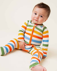 Baby Kids Bamboo Pajamas — Off The Grid Convertible Romper — Image 1